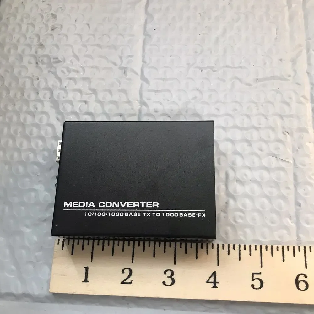 10/100/1000M Fast Ethernet Media Converter 1 RJ45 SFP Simplex Mode Transceiver